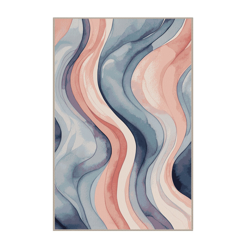 Pastel Mirage Rug, Rectangle 4' x 6'
