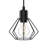 Raquael 1 - Light Black Single Pendant Lighting