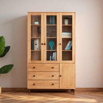 Bibliothèque de rangement de style nordique