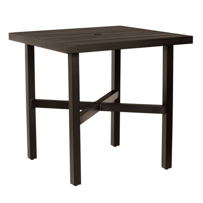 Square Counter Height Umbrella Table