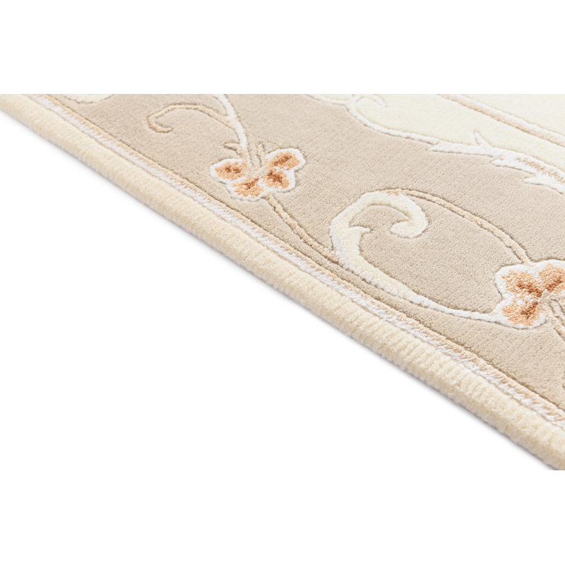 Tapis beige clair Indira
