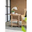 Table d'appoint ronde en bois