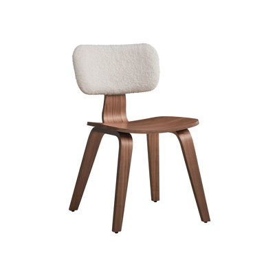 Ensemble de 2 chaises d'appoint Casson Boucle