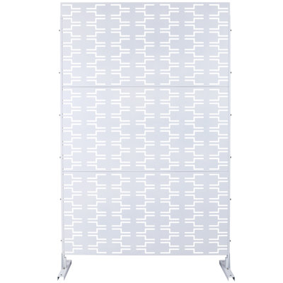 Outdoor & Indoor Privacy Screen Metal Privacy Screen 76" H×48" W