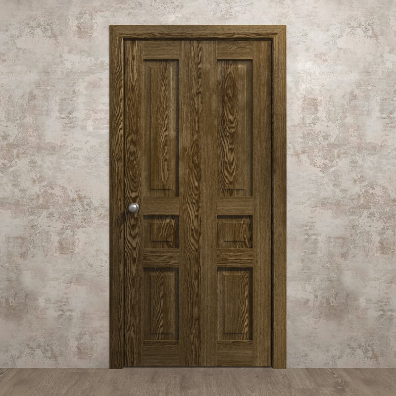 Portes coulissantes pour garde-robe coulissante Ego 5012, Chêne marbré, 84 po x 96 po