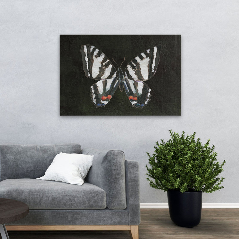 Garden Garden Beauties II - noir, H 48 po x l 32 po
