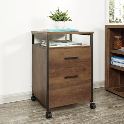 Table de chevet avec rangement et 2 tiroirs Panther
