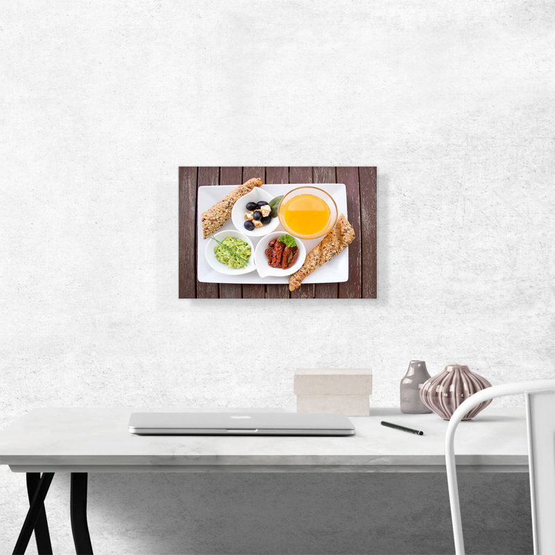 «Happy Snack», reproduction de photo sur toile tendue, H 12 po x l 18 po x P 0,75 po
