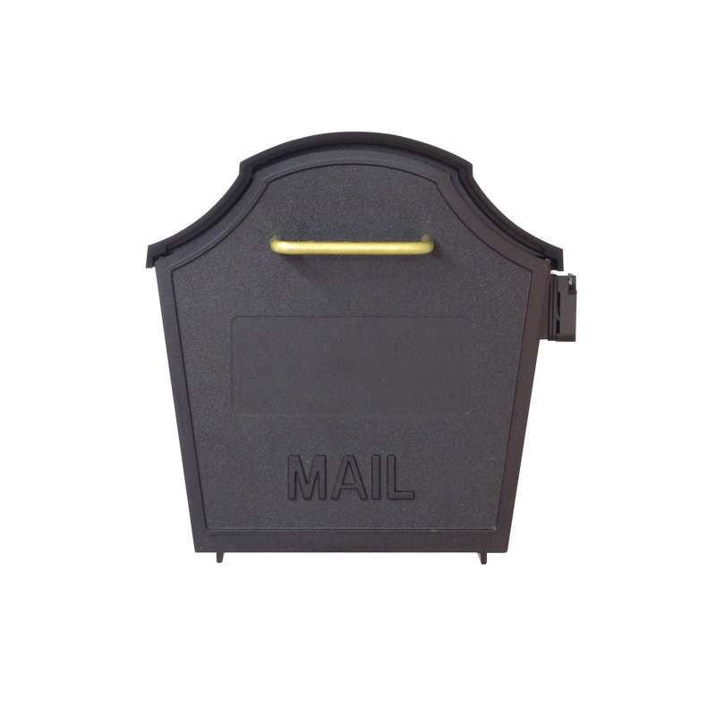 Poteau décoratif intérieur h 77,5 po Richland, Noir
