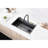 304 Stainless Steel Flying Rain Waterfall Basin - Sink For Kitchen Vegetable Wash Gray Single Slot With Control