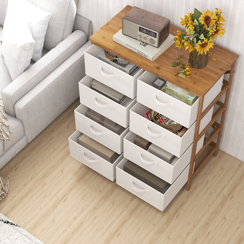 80 cm W Chest of 8 Drawers