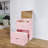Vanity Desk Small Makeup Vanity With Mirror And 3 Drawers-1525147518