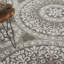 Tapis taupe / ivoire Grice-211732400