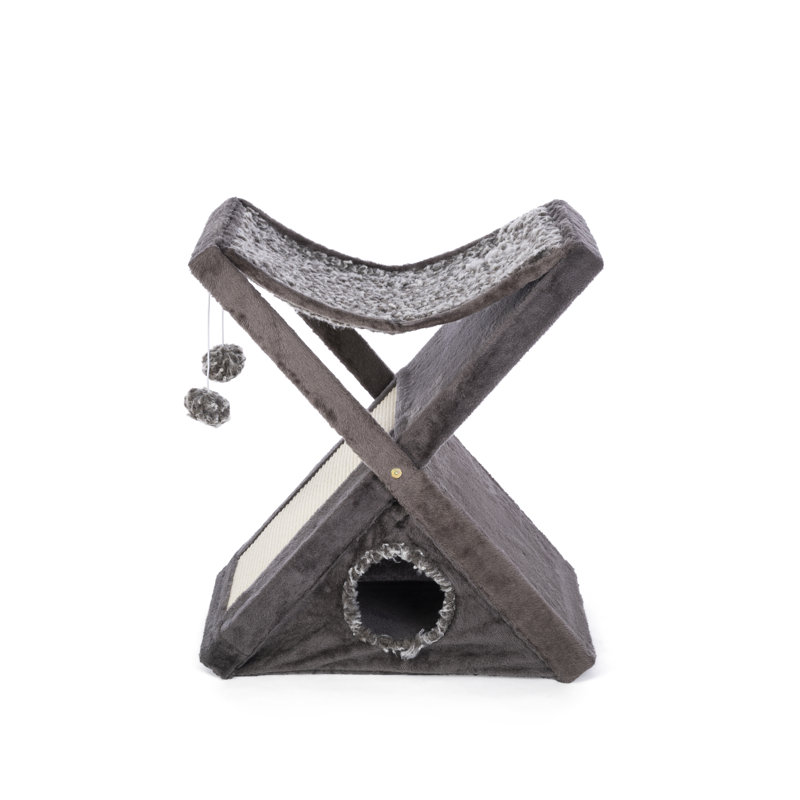 Gaetana Cat Condo, Gray