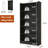 6-Tier Modern Library Bookshelf With Spacious Storage, Perfect For Living Room, Office, And Bedroom Organization-732495581-732495583