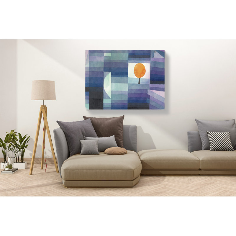 The Harbinger Of Autumn by Paul Klee - Wrapped Canvas Painting, 50cm H x 70cm W x 4cm D