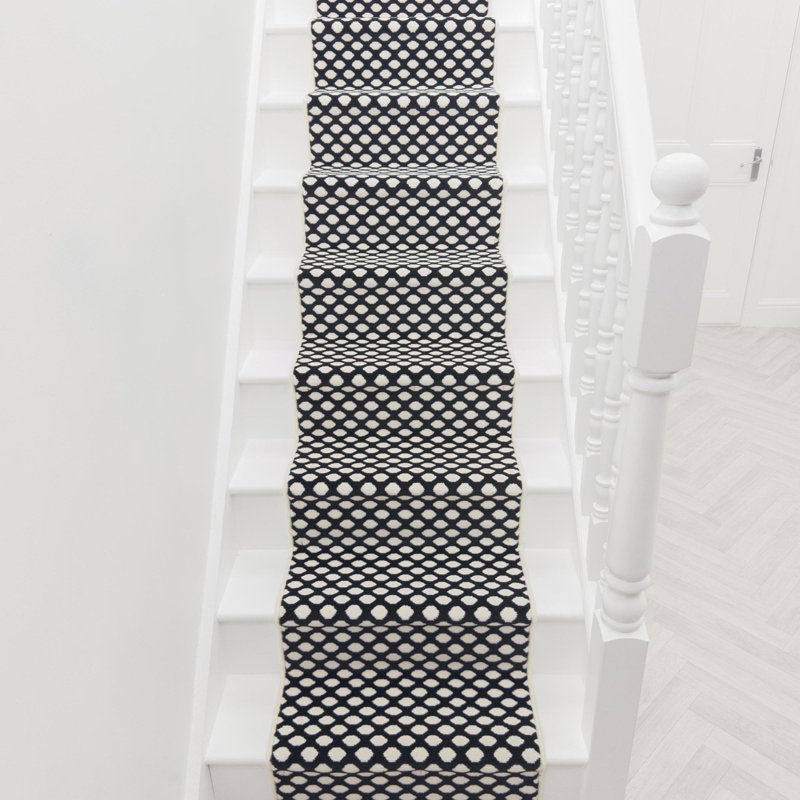 Stair Runner Geometric Area Rug, Stair Runner 60 x 450 cm