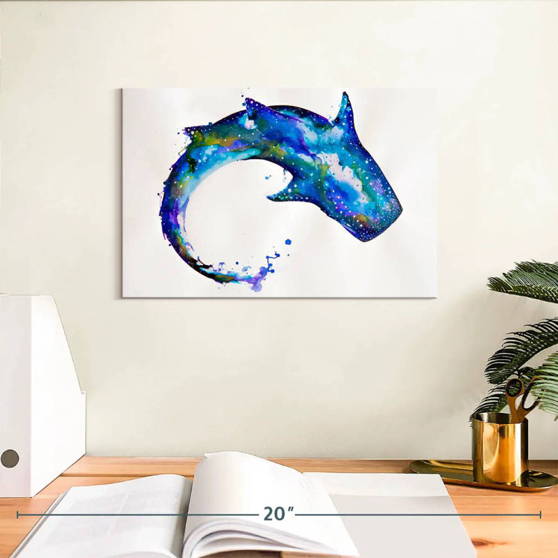 Requin céleste Brampt, H 8 po x l 12 po
