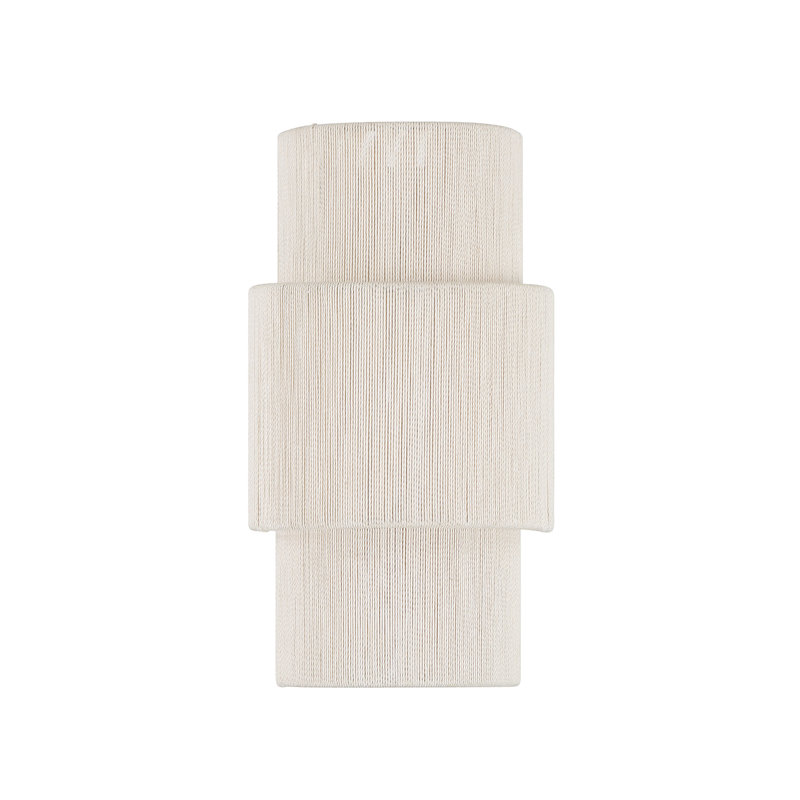  Balthazar LED Wall Sconce in Natural Abaca