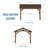Backyard Discovery 14 X 12 Rayven Peak Gazebo
