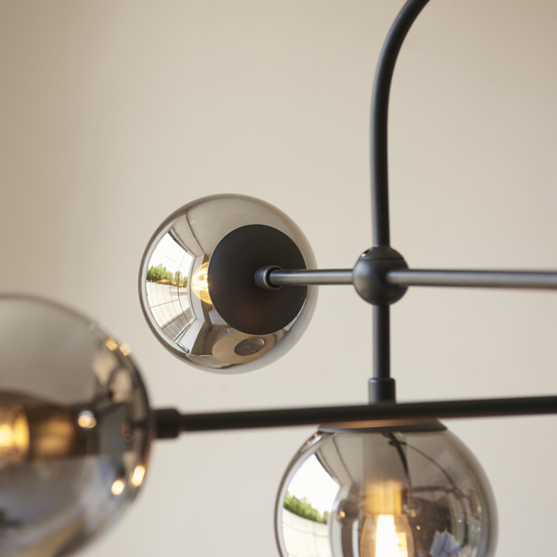 Cadel Glass Semi Flush Mount