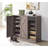Versatile Rustic Cabinet With Ample Storage And Stylish Design For Any Home