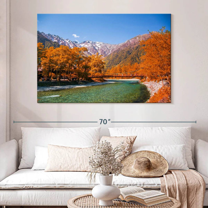Ravi Kamikochi Autumn, H 34 po x l 51 po
