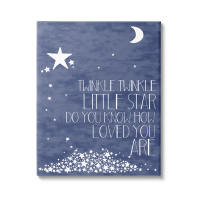 «Gupton Twinkle Little Star», art textuel