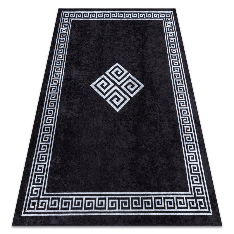 Roelof Geometric Area Rug, Rectangular 80 x 150cm