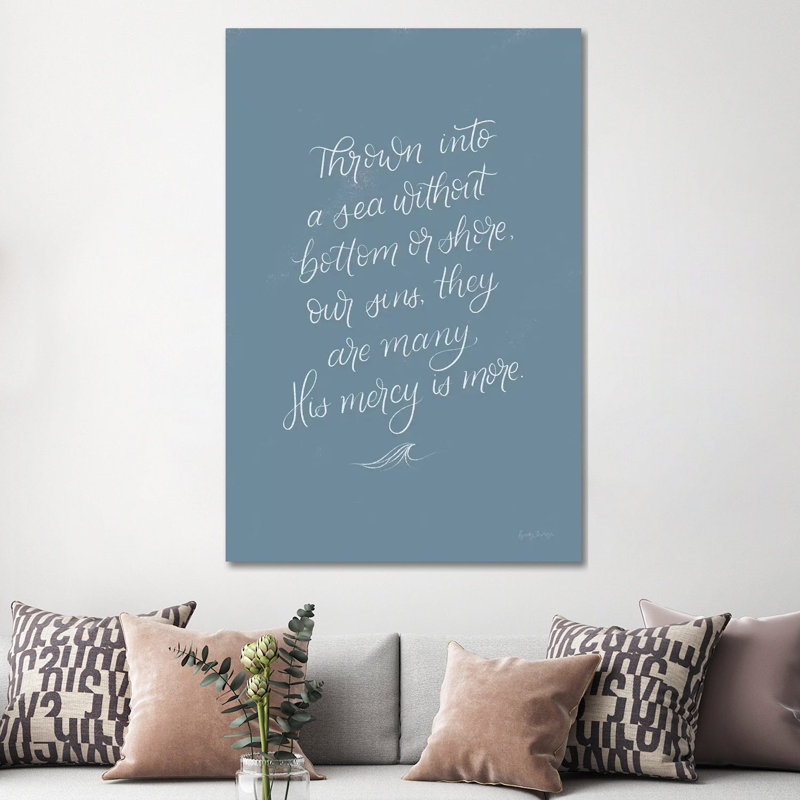 Sunday Hymn IV by Becky Thorns - 1 Piece Wrapped Canvas Wall Art, 152.5 cm H x 101.5 cm W