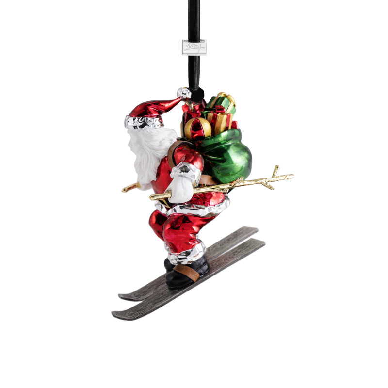 5'' Handmade Metal Christmas Hanging Figurine Ornament