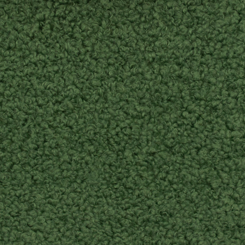 Tissu bouclé 57 po 57 po, Herbe
