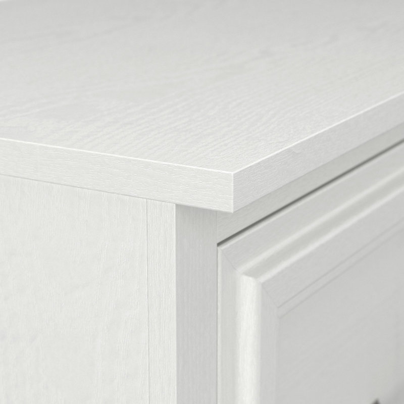 Banc de rangement à tiroirs Arulappu, Bois de frêne blanc