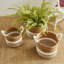 Key Largo Handmade Seagrass Metal General Basket Set