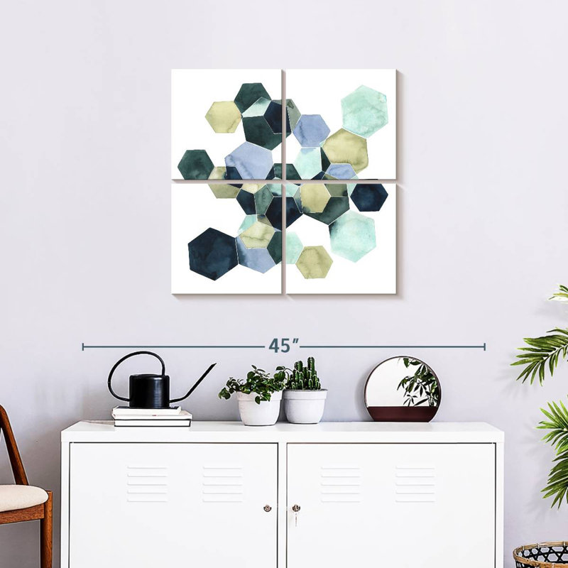Crystallize I, 26" H x 26" W