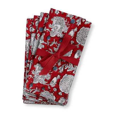 Janis Blkpr  Napkin S/4