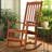 Boulder Mahogany Outdoor Rocking Chair-232105241