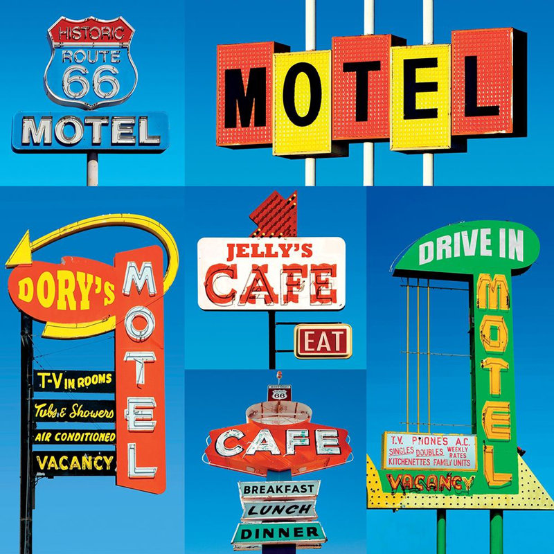 Imprimé d'affiche de motel I par BRAUN Studio BRAUN Studio (24 X 24) # A583
