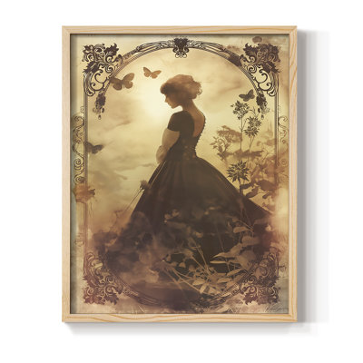 Reproduction encadrée WOMEN Series CCCCLXXVII - bois massif