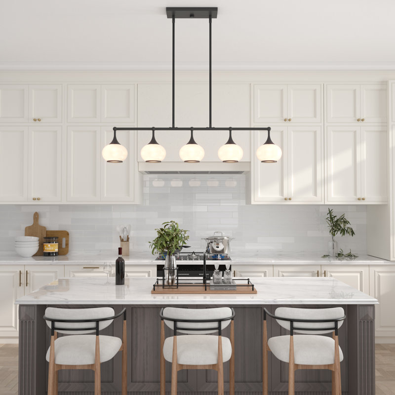 5 - Light Pendant, Matte Black