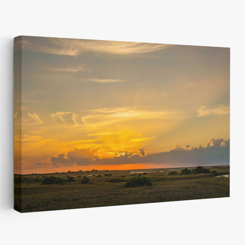 Coucher de soleil à St Augustine - Photographie de paysages, levers et couchers de soleil, États-Unis, art, H 40 po x l 60 po