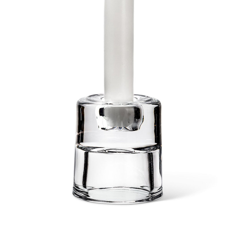 2.5'' H Glass Tabletop Candlestick