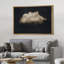 Nuage «Moody Black Modern Minimalist Neutral Artwork» - très grande impression sur toile encadrée-98126577-98126579