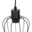 Ajeta 4‑Light Burnt Wood Kitchen Island Pendant