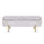 Banc de rangement avec repose-pieds Kronqui-1647107920