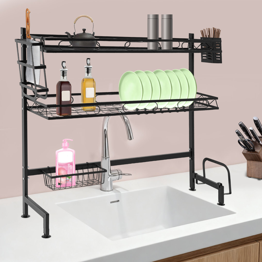 Steel Over The Sink Dish Rack YXSUN 
