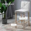 Tabourets de bar rembourrés confortables de style moderne en polyester, idéaux pour les cuisines et les espaces sociaux