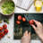 Ambesonne Industrial Cutting Board Large Size Dark Interior Multicolor