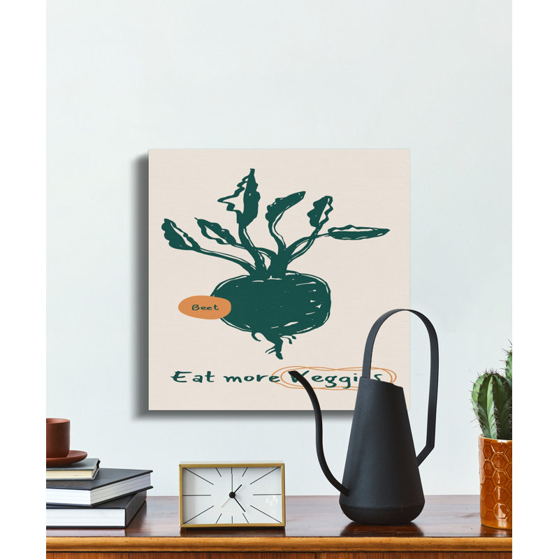 Rudnick 1 Piece Wrapped Canvas Wall Art Set, 20x20