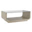 Table basse moderne en verre Maeva